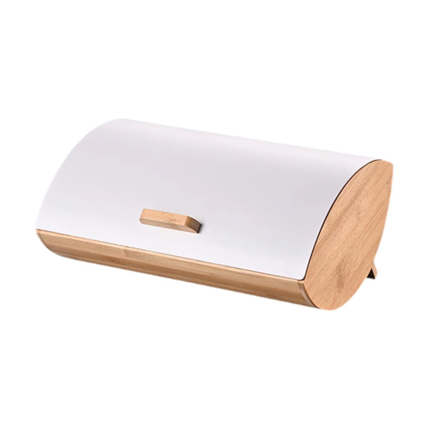 Bamboo Bread Box Bread, Keeper Large Capacity Multipurpose Storage Bread Bin for Goods Cookies Countertop Sundries